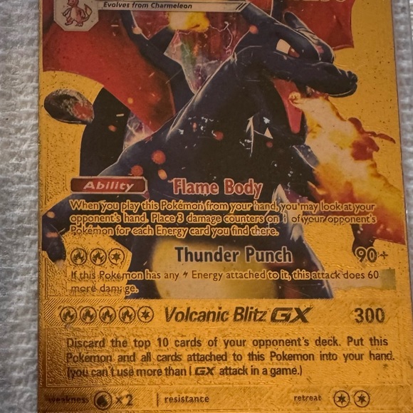 Other - Shining Charizard GX – Full Art Gold – Ultra Rare – $250
